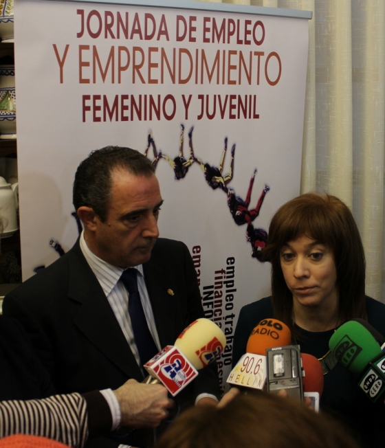 El alcalde Manuel Minguez y la diputada nacional Irene Moreno